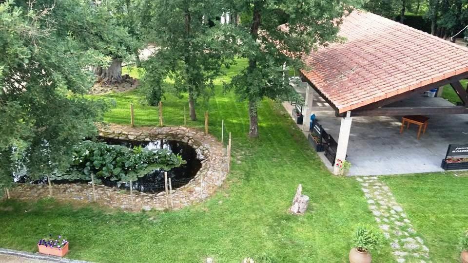 Hotel Os Caracoles Pereiro de Aguiar ภายนอก รูปภาพ